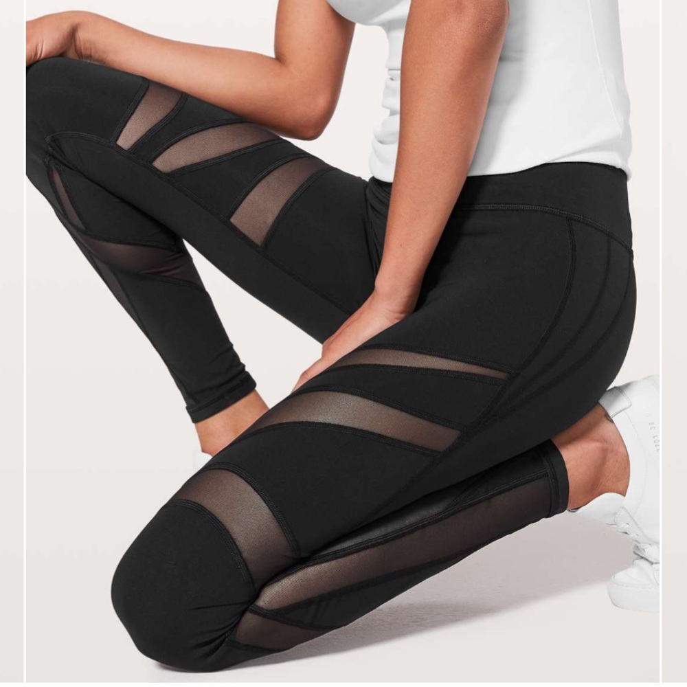 lululemon wunder under tech mesh
